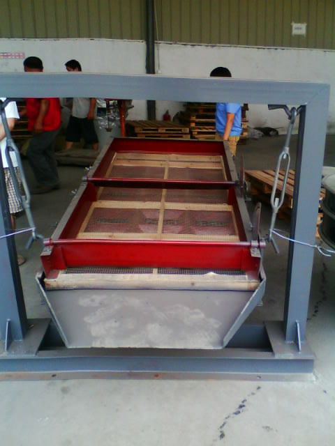 平面回轉篩使用現場1